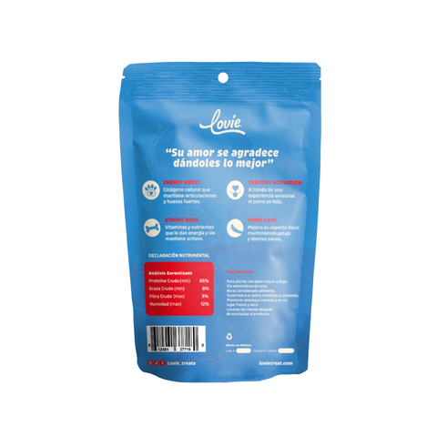 Aritos de Res Snack Deshidratado -  Bolsa 80 Grs