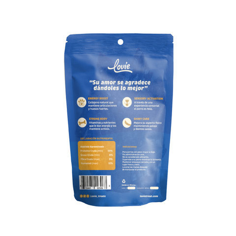 Tiritas de Res, Hígado Deshidratado - Bolsa 120 Grs